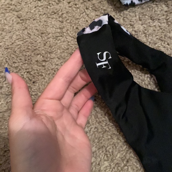 Leopard and black bikini set brand new never worn - Picture 4 of 5